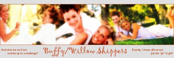 Buffy/Willow Shippers board