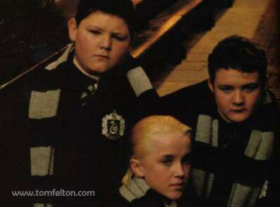 With Crabbe and Goyle-Chamber of Secrets
