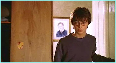 Harry walking into room and seeing Dobby for the first time