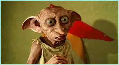 Close-up of Dobby