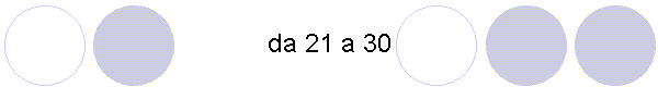 da 21 a 30
