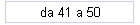 da 41 a 50