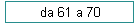 da 61 a 70