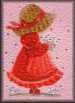 Red&nbsp;Sunbonnet&nbsp;Girl