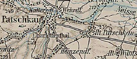 Milit�rkarte von 1894, ver�ffentlicht 1910 (1:200 000)
