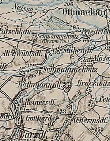 Milit�rkarte von 1894, ver�ffentlicht 1910