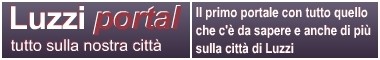 Luzzi Portal - Tutto sulla nostra citt�. Il primo portale con tutto quello che c'� da sapere ed anche di pi� sulla citt� di Luzzi