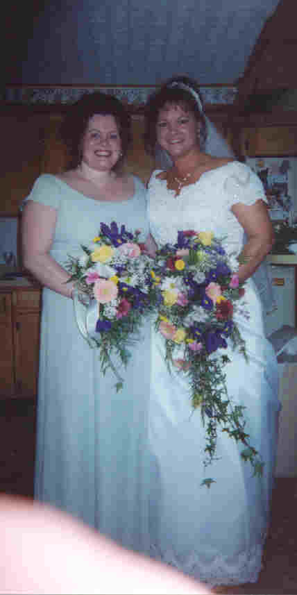 Matron of Honor Tracy and The Bride Pam