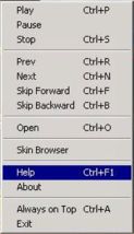 Online Help for MPEG Blaster