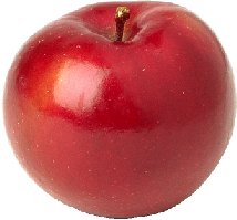 red apple