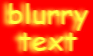 blurry