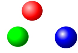3 spheres