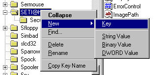 Making a new Registry key