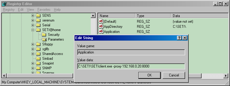 Populating the values