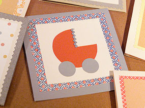 Example of a birth announcement