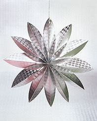 Example of paper star