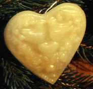 Example of beeswax ornament