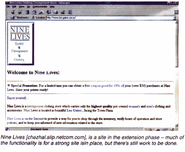 Nine Lives Website
