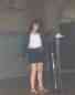 I'd say, 12 or 13 years old. Lip syncing a Cyndi Lauper song for school talent show.