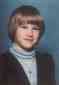 This is a school picture from when I was living with the Hamms, my foster parents.