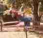 I was 9 years old being a silly monkey at grandma's house.