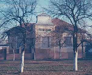 Romanian house - shutters are closed