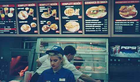 Budapest KFC restaurant