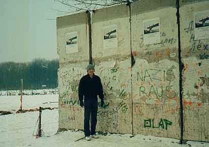 Me at the Berlin Wall