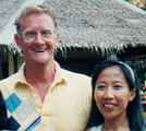 Norry & Lisa - when we met in the Philippines