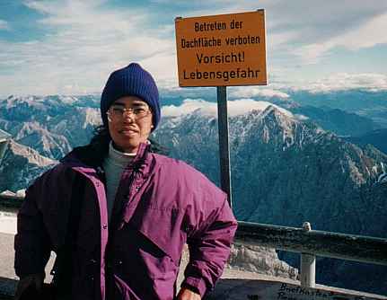 View from Zugspitze