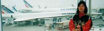 Concorde - no, we did not fly this!