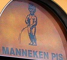 Sign above a fast food place.
