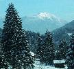 Snow in the mountains