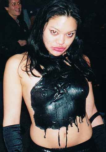 Latex girl