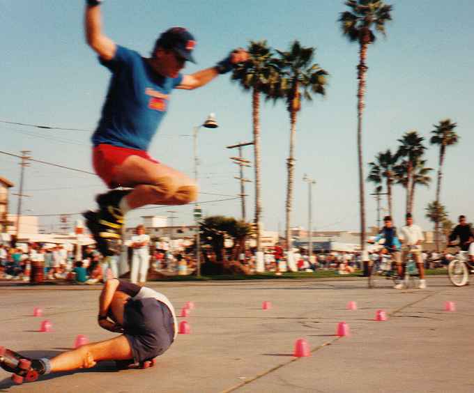 Jumping over Chuck