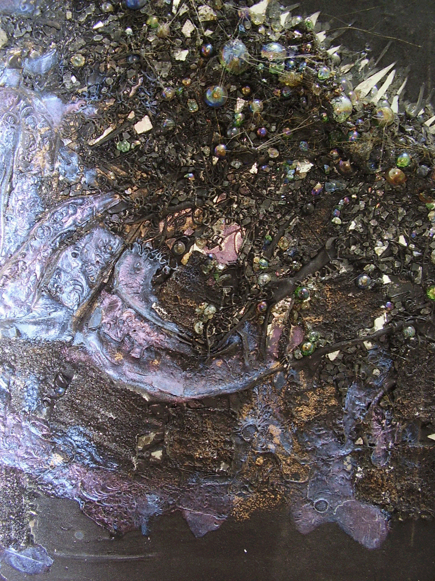 Peacock within the Nigredo