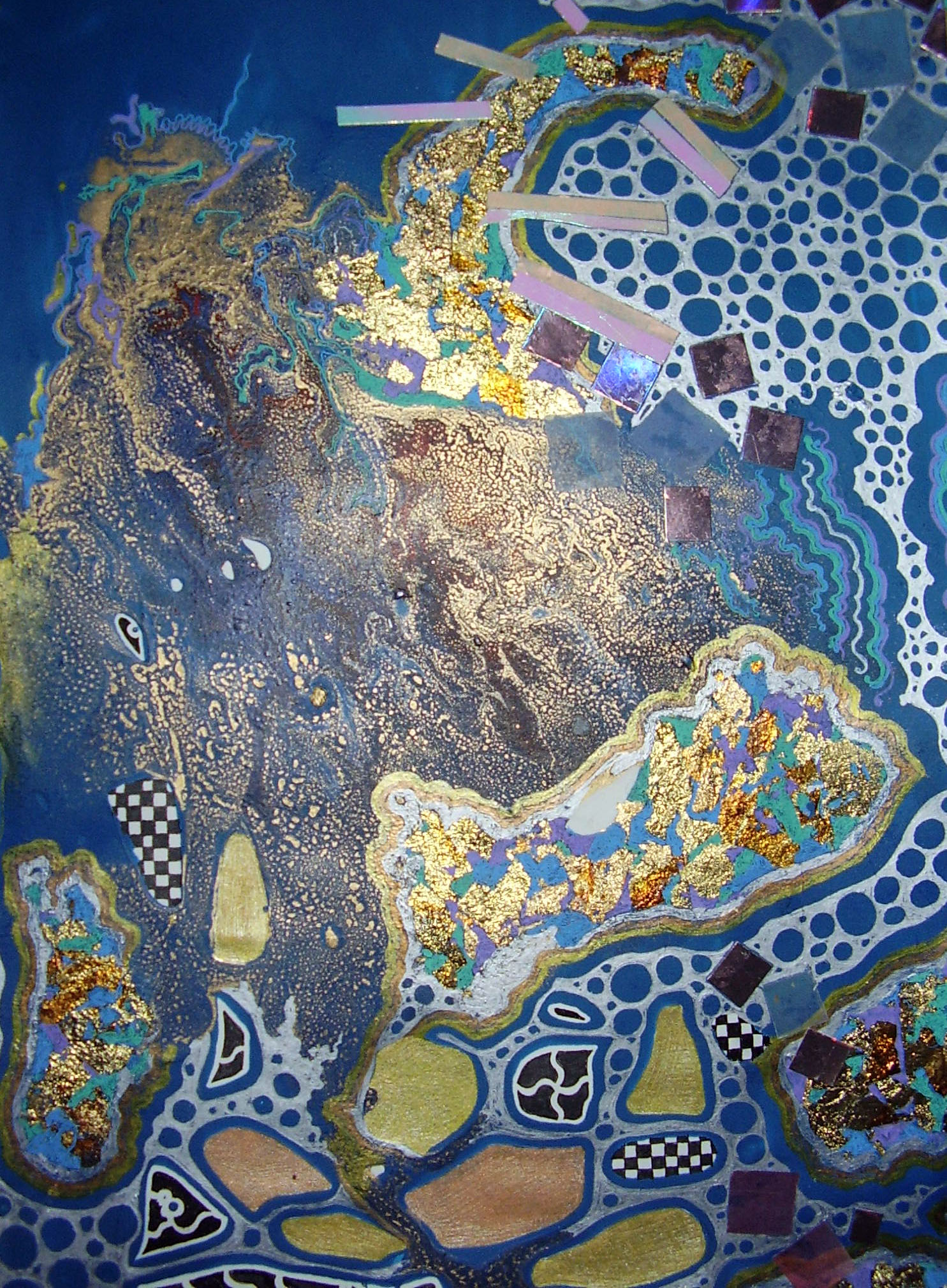 Mixed Media Paper Collages