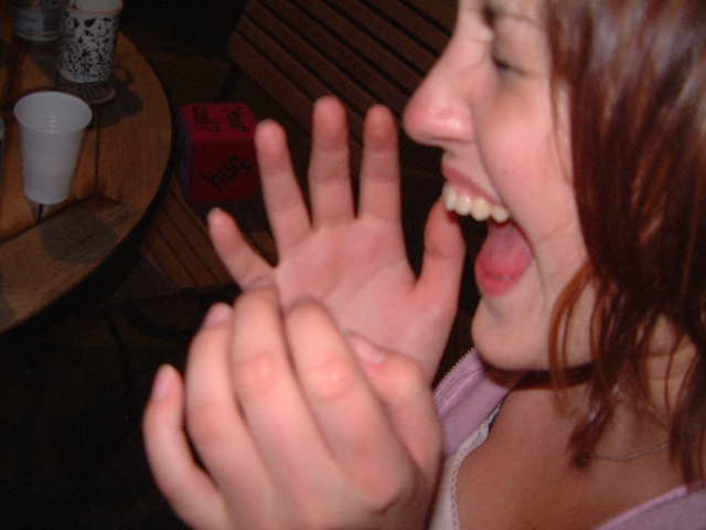 That'll teach me to touch her nose...