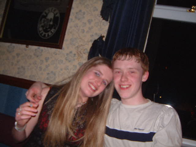 Georgina Guy and Lyndon Davey