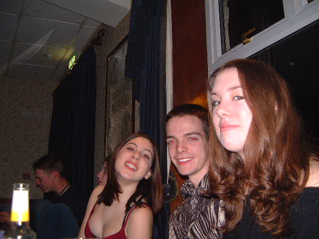 Meg Dobson (left), Peter Gunn, Alex Plummer
