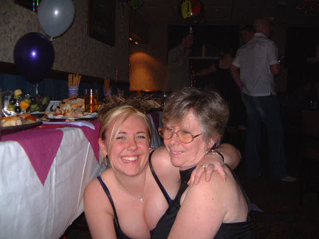 Michaela Hillan and Mummy
