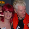 Me with Captain Sensible again