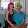 Me with Peter Steele from Type O Negative