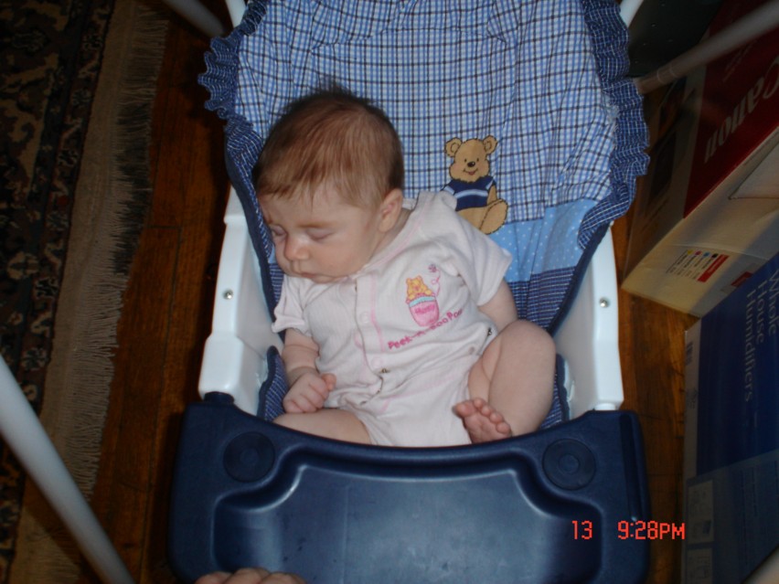 I'm young enough that I can get away with putting my feet up on the furniture.