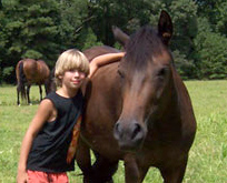 Davina and Forrest, July 2004