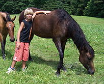 Davina and Forrest, July 2004 