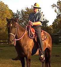 David and Teson first ride