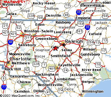 Piedmont/central NC