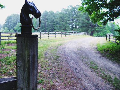 Gracewood Farm entrance