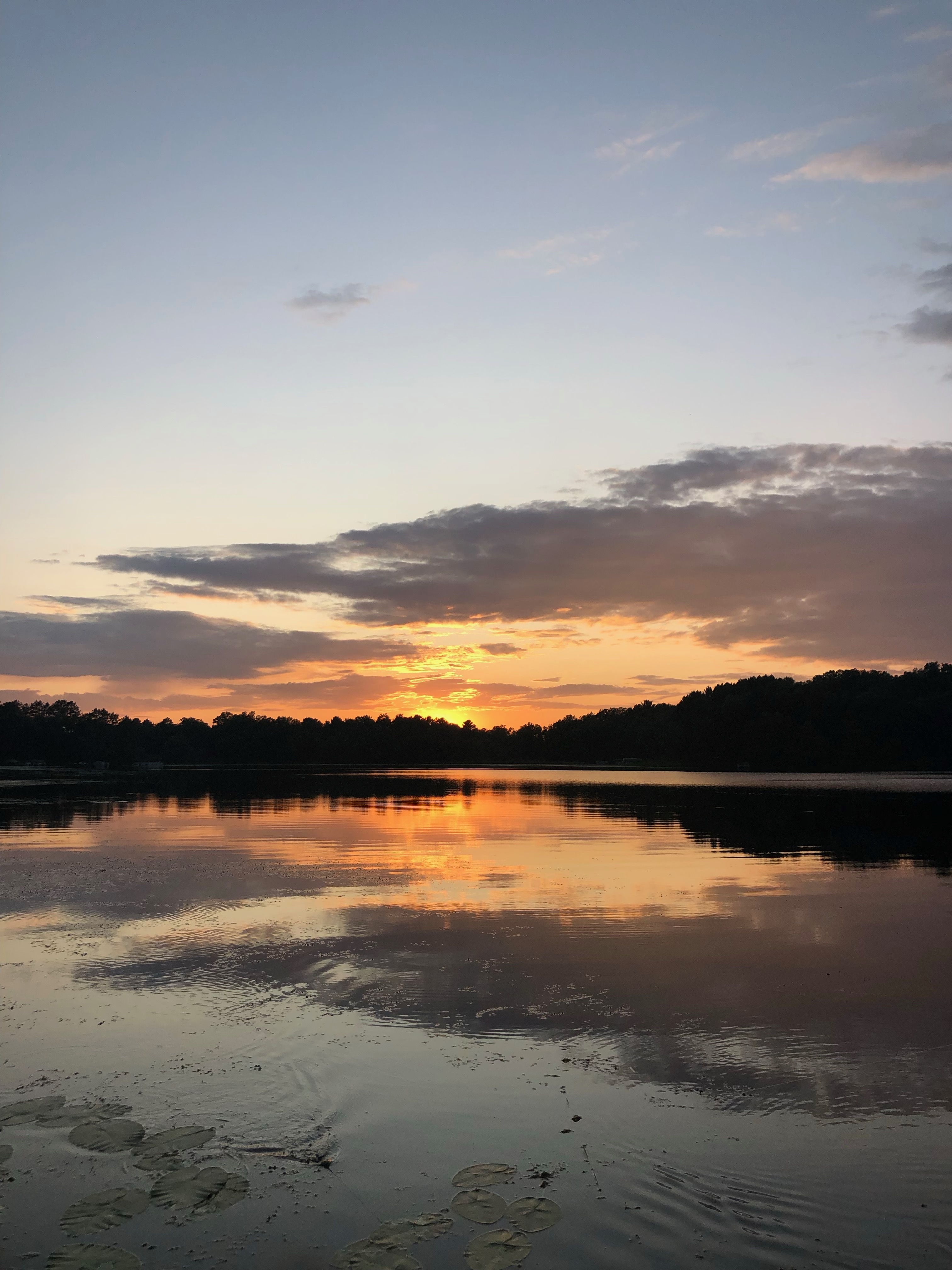 Sunset Over Water
